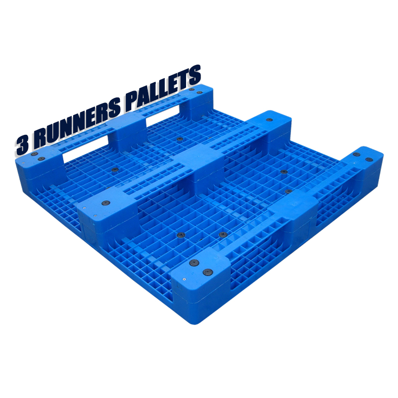 3 runners series plastic pallet