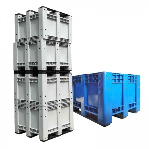 Factory Sale Plastic Pallet Container Plastic Pallet Box With Lid