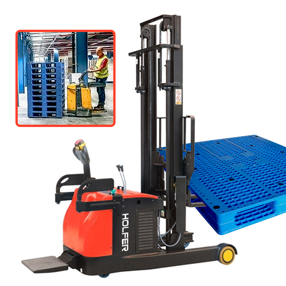 Use scenario for electric forklifts