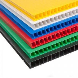 Durable PP Hollow Sheet corrugated Plastic Board