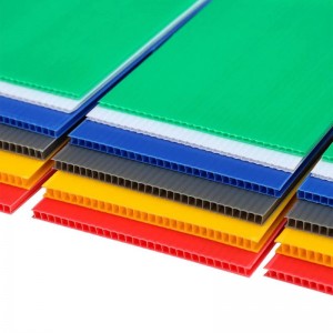 Durable PP Hollow Sheet corrugated Plastic Board